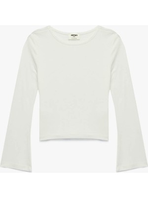 Koton 26YY59003194  Kız Çocuk Sweatshirt 6SKG10371AK