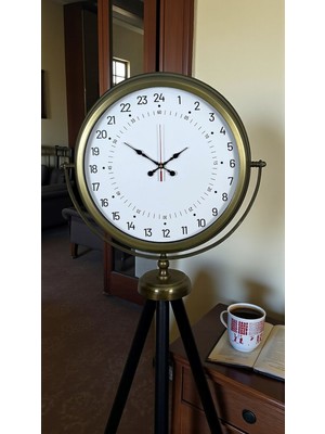 Kanyon Prime Eskitme 24 Saat Göstergeli Özel Tasarım Tripod Ayaklı Saat