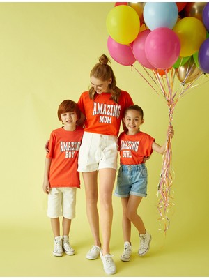 Koton Sloganlı Tişört Pamuklu