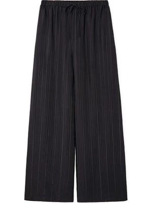 İpekyol Çizgili Wide Leg Pantolon IS1260003193001
