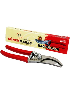 Elizmoda Kırmızı Saplı Bağ Makası (5067)