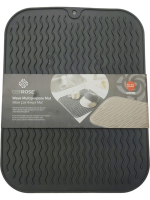 Elizmoda Çok Amaçlı Mutfak Mat Kaydırmaz 36X28CM. (5067)