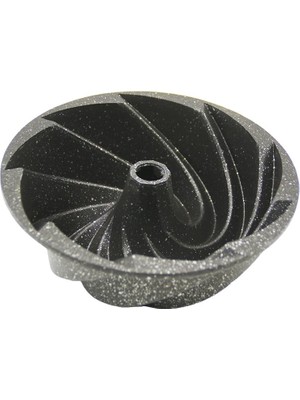 Elizmoda Rüzgar Gülü Model   Döküm   Göbekli  Kek Kalıp  Çap: 24CM  - Derinlik: 9cm (5067)