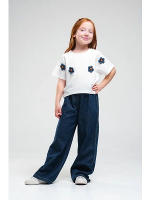 Loco Loco Kız  Çocuk 1065 Pantolon Oversize Pantolon