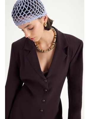 Mai Tinos El Örmesi Mavi Şapka