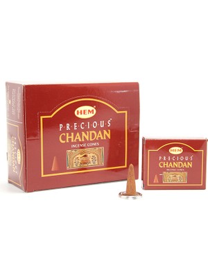 Elizmoda Precious Chandan Aromalı Konik Tütsü