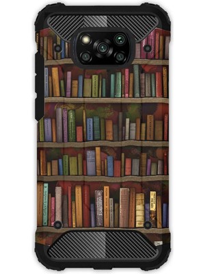 Egstech Xiaomi Poco X3 Nfc - X3 Pro Kılıf Army Tank Full Koruma Antishock - Kütüphane