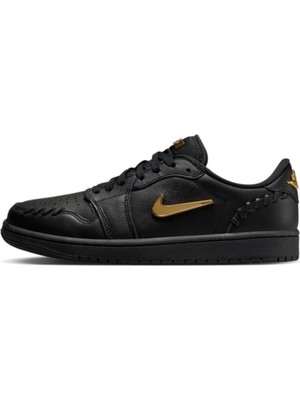 Nike Air Jordan 1 Low  Black Metallic Gold FN5032 007