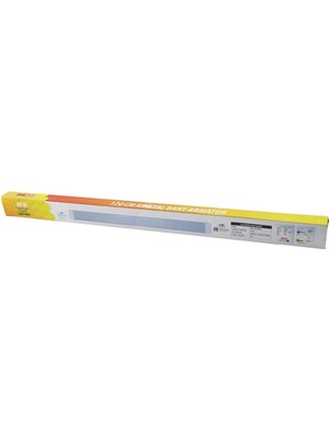 Go İthalat Nisaluce EAMP-107 2 Pcs 80W 120CM Kristal Bant Armatür BEYAZ=6500K Alüminyum Kapak IP20 - Y Bağlantı (5468)