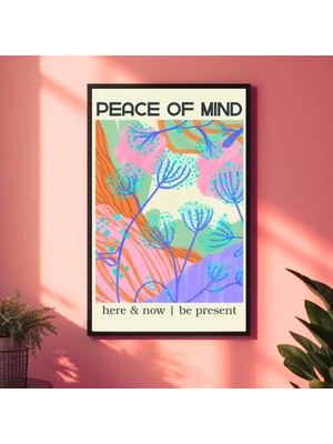 Besay A3 29,7X42 cm Çerçevesiz Poster-Peace Of Mind