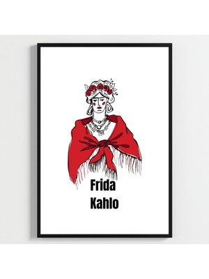 Besay A2 42,0 x 59,4 cm Çerçevesiz Poster-Frida
