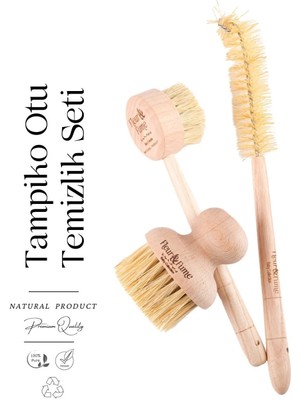 Fleur & Fume Bebek Ürünleri Temizlik Seti( Biberon Fırçası + Saplı Temizlik Fırçası + Büyük Boy Temizlik Fırçası)