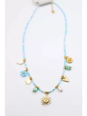 Aydogan's Charm Deniz Kolye - Turkuaz