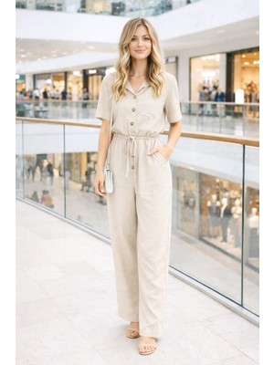 Keten Günlük Tulum