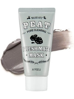 Gözenek Temizleyici Kil ve Kömür Maskesi 50 Mililitre Fresh Mate Peat Mask Pore Clearing