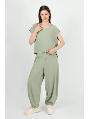 Des Concept Kadın Dökümlü Salaş Bluz