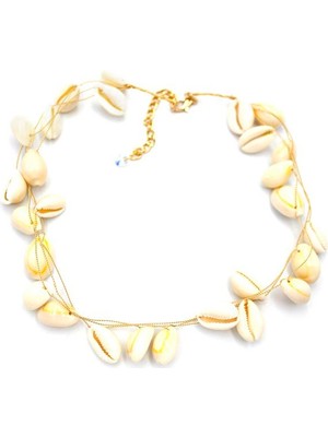 Aydogan's Deniz Kabuğu Kolye - Beyaz