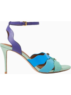 Kurt Geiger Sun Wave %100 Deri Lüks Tasarın Kadın Sandalet