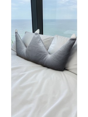 Barermo Taç Yastık, Yatak Süsü, Yatak Kırlenti, Kırlent, Sünger, Yastık, Süs, Süs Yastık, Yatak Başlık, Genç