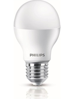Essential 8W LED Ampul, 6500K Beyaz Işık, E27 Normal 720 Lumen