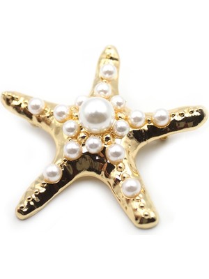 Aydogan's Deniz Yıldızı Broş - Altın