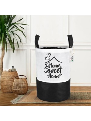 Design Katlanabilir Çamaşır Sepeti - Katlanır Çamaşır Sepeti - Oyuncak Sepeti (Renkli)