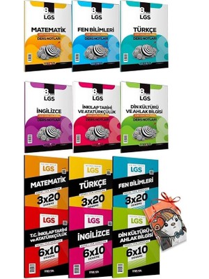 Yayınları 2025 Lgs 8. Sınıf Tüm Dersler Özet Konu Anlatımlı Ders Notları + Tüm Branşlar Deneme Seti (Hediyeli)