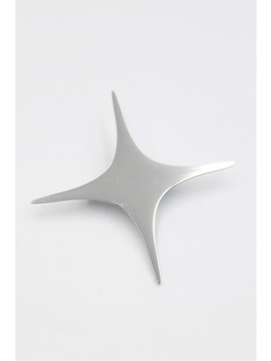 Aydogan's Çelik Yıldız Broş - Gümüş