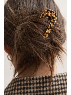 New Obsessions Asetat Lüks U Topuz Tokası