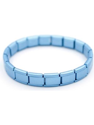 Aydogan's Mat Nomi Bilezik - Açık Mavi