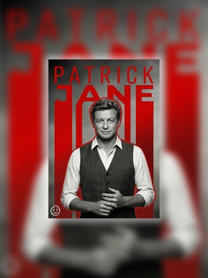Tugo A4 Boyutunda Metal Patrick Jane Tablosu