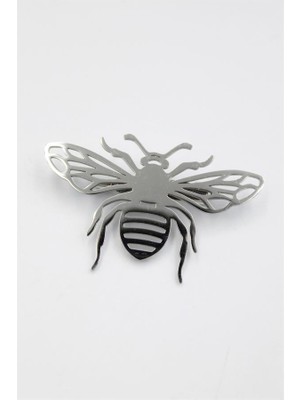 Aydogan's Çelik Arı Broş - Gümüş