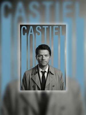 Tugo A4 Boyutunda Metal Castiel Tablosu