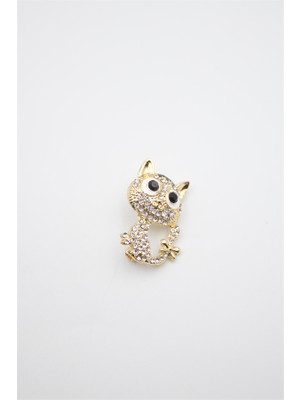 Aydogan's Kedi Broş - Altın