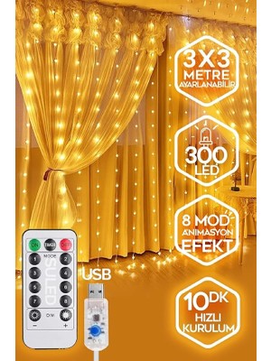 LED 3x3 Kumandalı Anımasyonlu