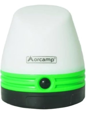 Karavan Kamp Için Pilli Lamba, Aydınlatma (Yeşil)