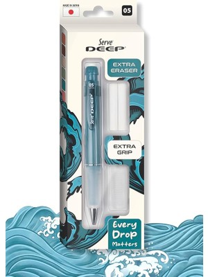 Deep Klm & Grıp & Sılgı Yedeklı Set 05MM Okyanus Mavısı