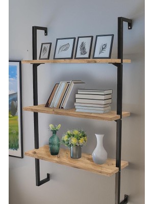 Duvara Monte Kitaplık, Raf (Çam)