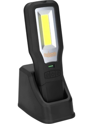 Feneri Mıknatıslı Şarjlı Güçlü Beyaz ve Sos Işıklı Kamp Lambası LED Aydınlatma Ultraviole Işık