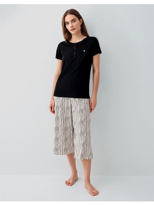 Ang Butik Pierre Cardin 9189-S Kısa Kol Kapri Takım