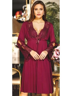 Ang Butik Jeremi 561 Penye 6'lı Gecelik Sabahlık Takım