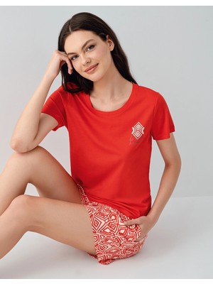 Ang Butik Arnetta 3612-S Kadın Şort Takım