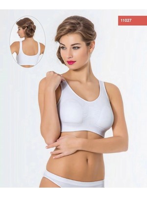 Ang Butik Miss Fit 11027 Kalın Askılı Pedli Bustiyer