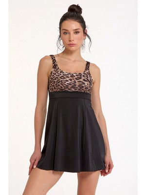 Ang Butik Argento 0341-3021 Kadın Eibiseli Mayo