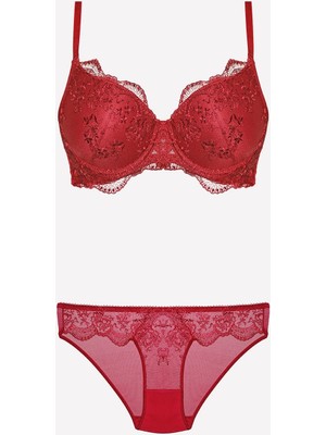 Ang Butik Nurteks 4385 Dantelli Sütyen Takımı