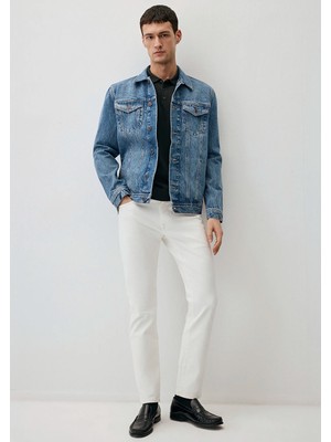 Mavi Marcus Edition Beyaz Jean Pantolon 0035190581