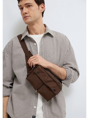 Mavi Kahverengi Bel Çantası 0912154-81959