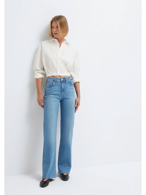 Mavi Victoria Mavi Edition Gölgeli Açık Mavi Jean Pantolon 101072-A3779