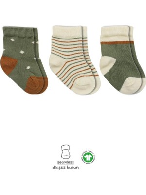 Vera Vtc 3'lü Penye Kız Soket Çorap 10112 Nil 965874