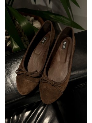 5in1Canpolat Kahverengi Klasik Babet 25576